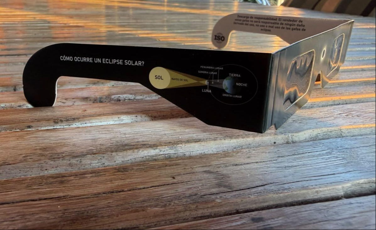 Lunettes Éclipse Solaire 2026  Certifiées ISO 12312-2